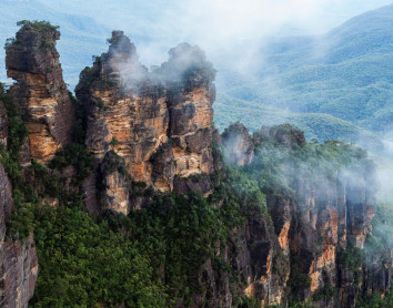 Sydney Blue Mountains Vue Paysage Randonnée