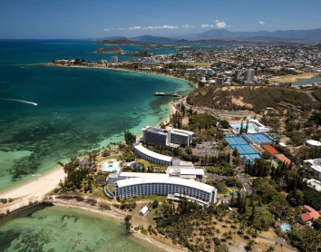 Vue aérienne de Nouméa Nouméa Vue aérienne Anse Vata Paysage