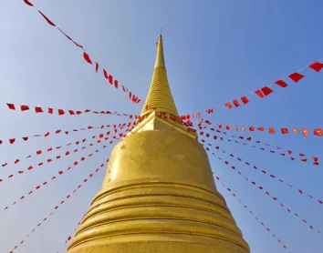 Wat Saket et la Montagne d'Or Montagne d'or